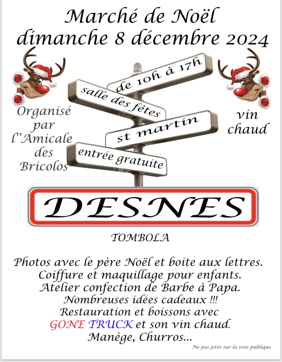 Marché de Noël Desnes 2024